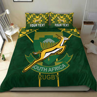 Personalised South Africa Rugby Bedding Set 2023 Go Springboks World Cup - Shopicos