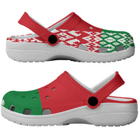 Belarus Clogs Shoes Flag Color Inspiration - Shopicos