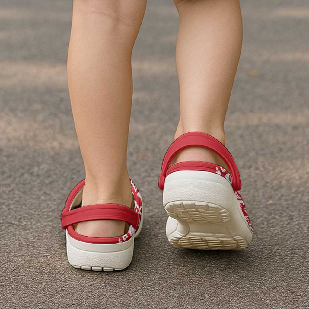 Belarus Clogs Shoes Flag Color Inspiration - Shopicos