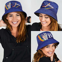 Custom Cricket Samoa East Asia-Pacific Bucket Hat Samoa Storming the Limits - Shopicos