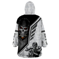 Skull Wearable Blanket Hoodie Riding Motocycle - Shopicos