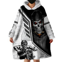 Skull Wearable Blanket Hoodie Riding Motocycle - Shopicos