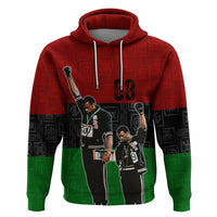 Mexico City 1968 African American Hoodie Black Power Salute - Shopicos