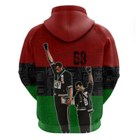 Mexico City 1968 African American Hoodie Black Power Salute - Shopicos