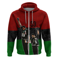 Mexico City 1968 African American Hoodie Black Power Salute - Shopicos