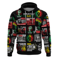 Civil Rights Movement Hoodie Poster Art Black Pride - Shopicos