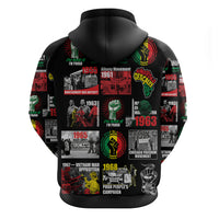 Civil Rights Movement Hoodie Poster Art Black Pride - Shopicos