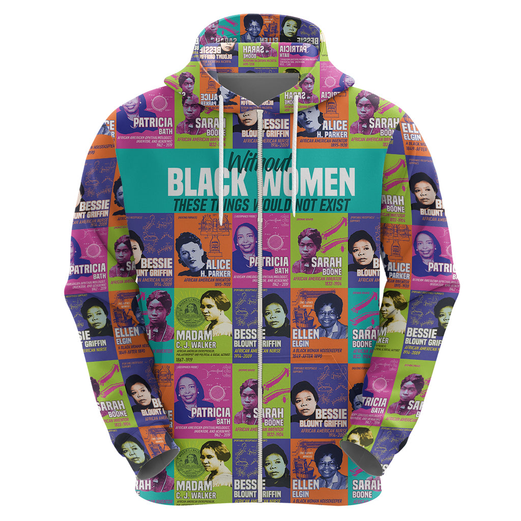 African Women Inventors Hoodie Without Black Women These Things Would Not Exist - Shopicos