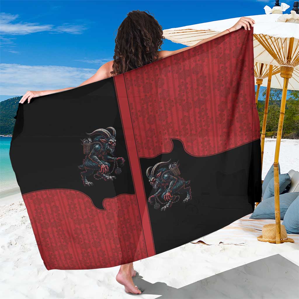 Western Yoke Sarong Krampus Christmas Horror Style - Shopicos