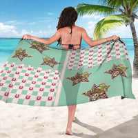 Western Yoke Sarong Rudolph Cowboy Christmas Retro Style - Shopicos