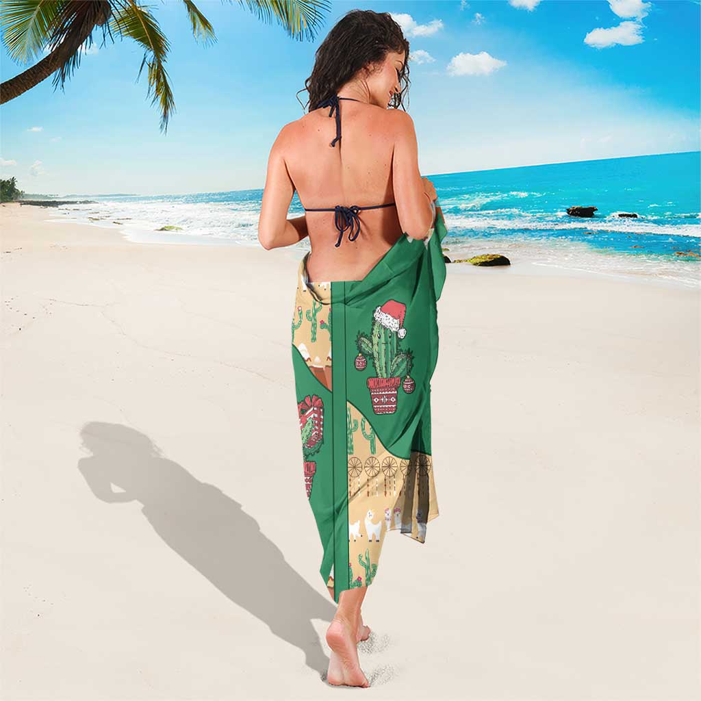 Western Yoke Sarong Cactus Christmas Cute Style - Shopicos