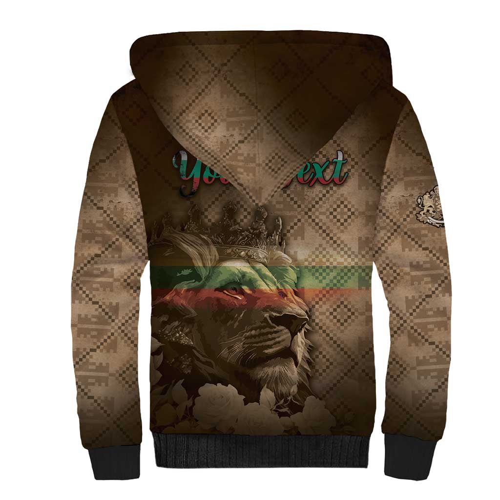 Personalized Bulgaria Sherpa Hoodie Lion King Is Pride - Shopicos
