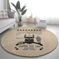 Baby Boomers Round Carpet The Badass Generation Retro Style - Shopicos