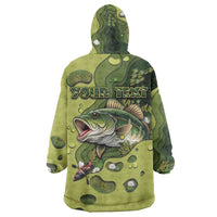Personalized Fishing Wearable Blanket Hoodie Reely Lures Me In - Shopicos