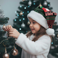 Belarus Christmas Santa Hat Flag With Belarusian Patterns - Shopicos