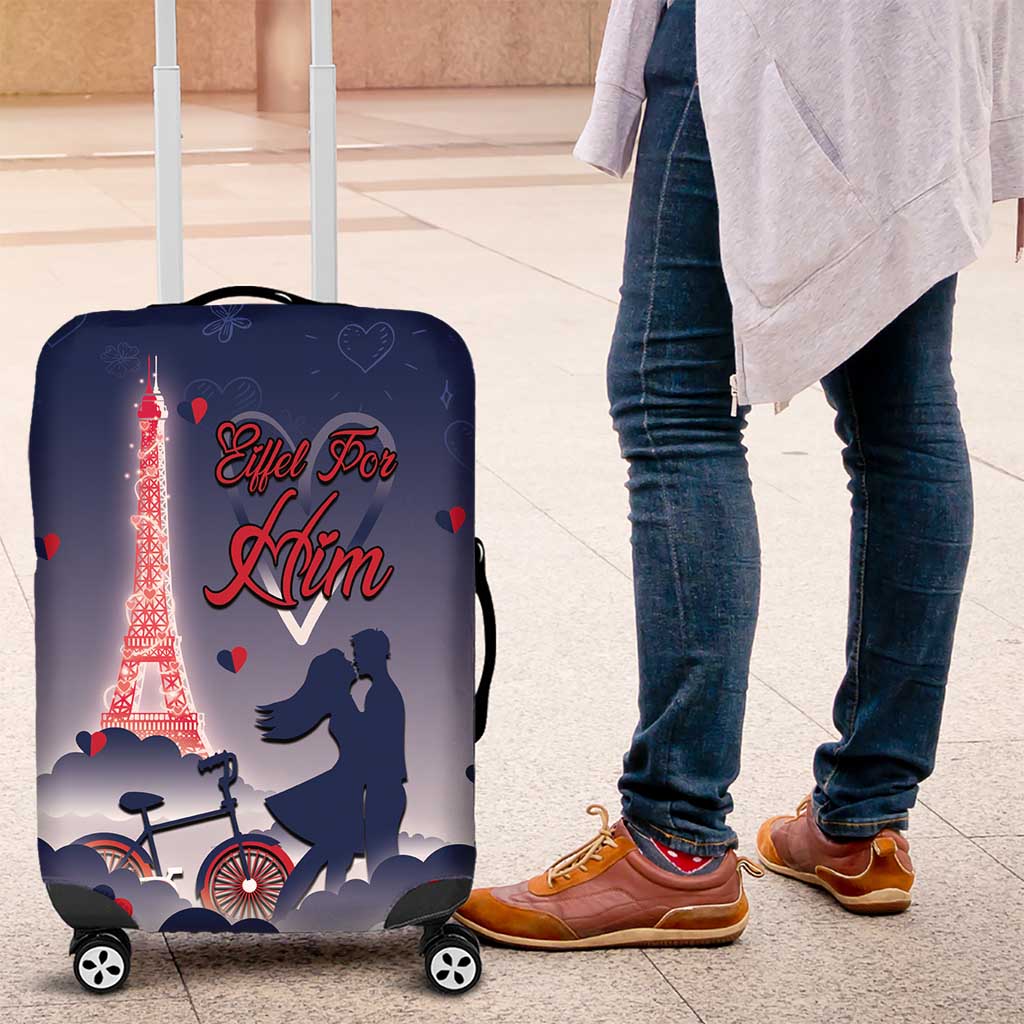 France Luggage Cover Eiffel For Him - Shopicos