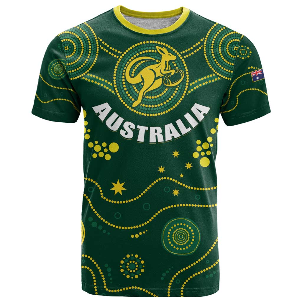 Australia 2024 Rugby T Shirt Go Wallabies - Shopicos