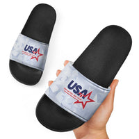 USA Soccer Team 2026 Slide Sandals One Nation One Team - Shopicos