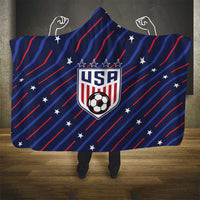 Soccer USA 2026 Hooded Blanket Stronger Together We Are One Nation - Shopicos