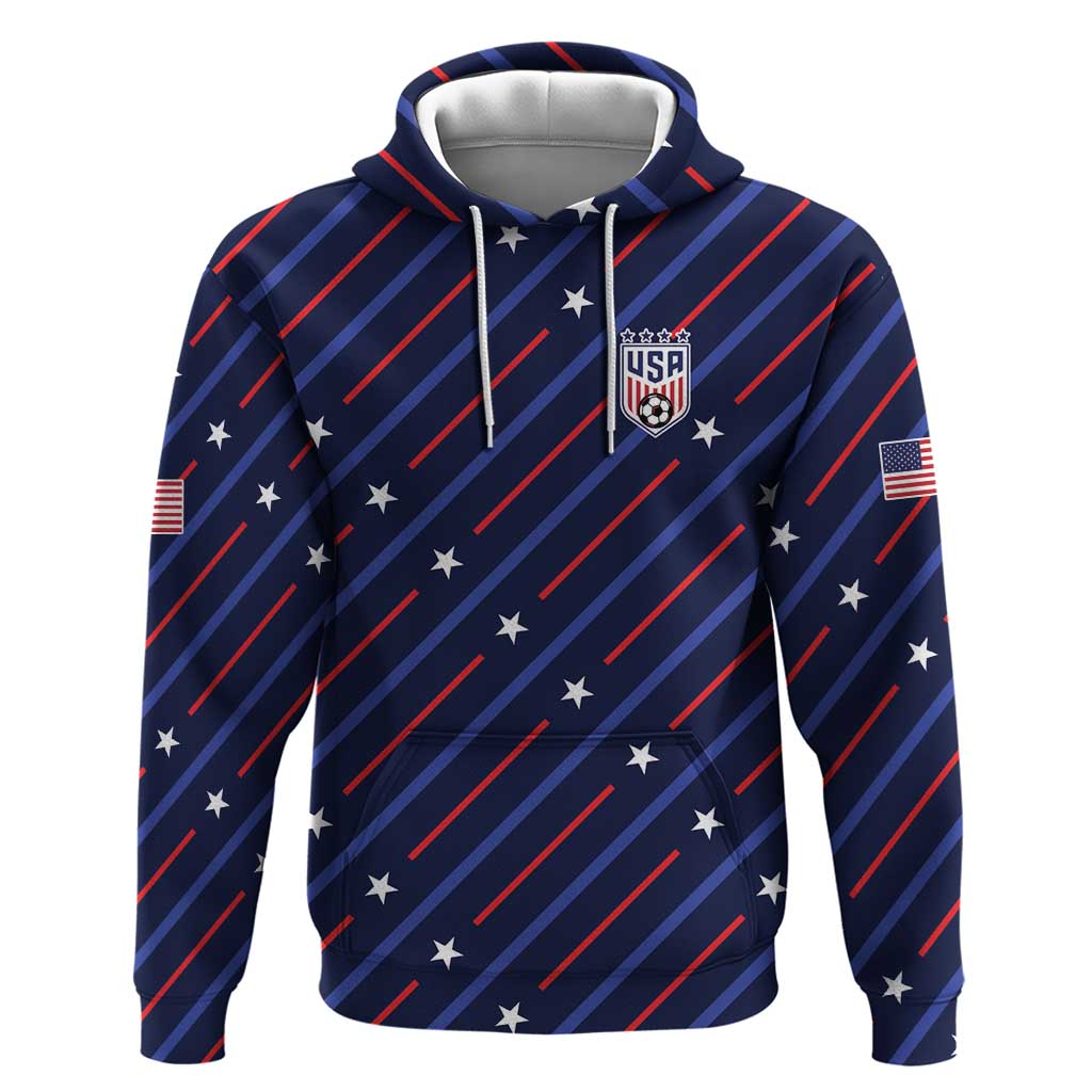 Custom Soccer USA 2026 Hoodie Stronger Together We Are One Nation - Shopicos