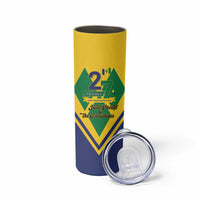 Saint Vincent and the Grenadines Independence Day Skinny Tumbler Simple Style - Shopicos