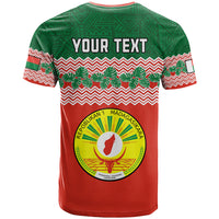 Personalised Madagascar T Shirt Madagasikara Seal Baobab African Pattern - Shopicos