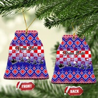 Croatia Christmas Ceramic Ornament Sretan Bozic Croatian Embroidery Patterns - Shopicos