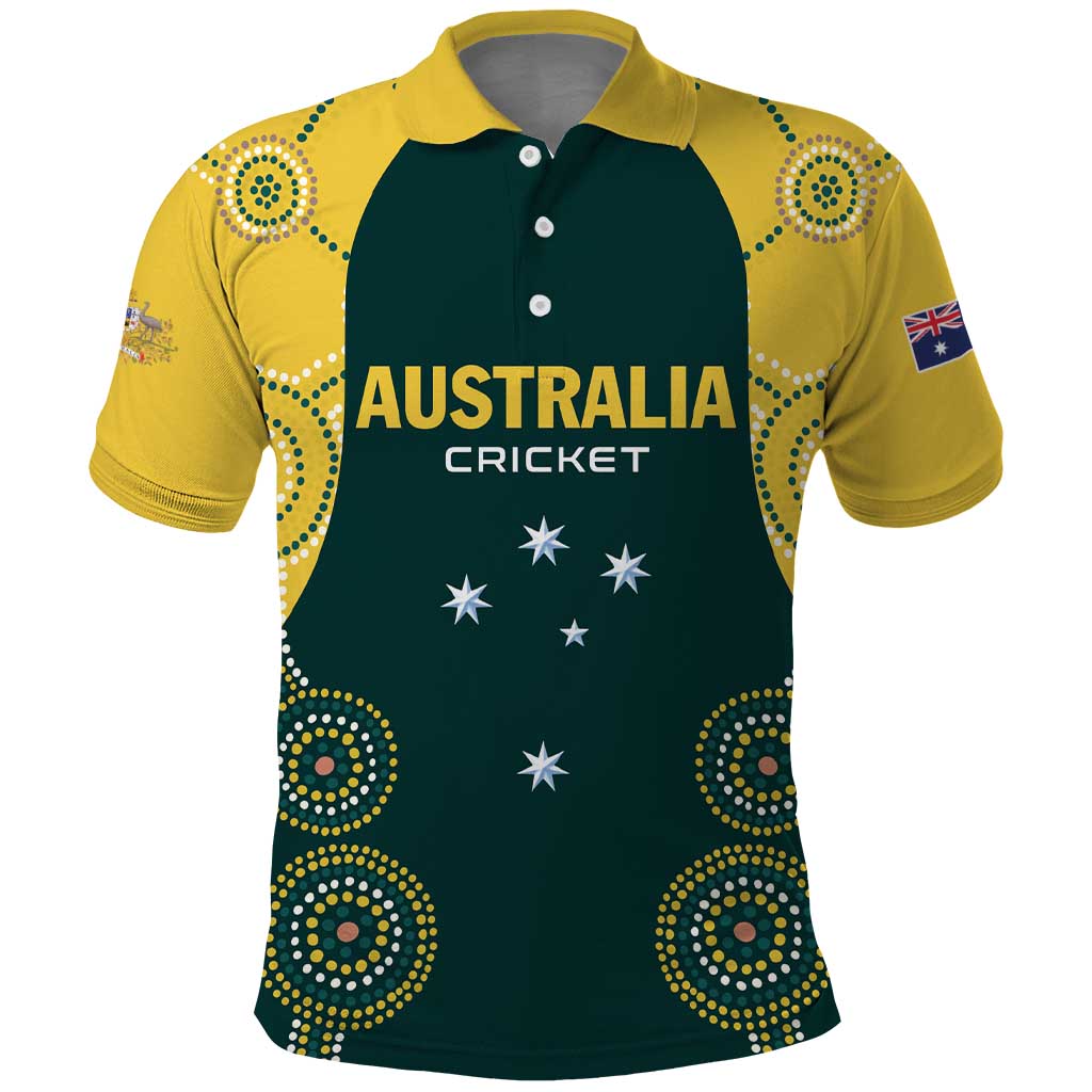 Custom Australia Cricket Polo Shirt Aussies Champions - Shopicos