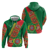 Turkmenistan Flag Day Hoodie Turkmenistan Bitaraplygyn watanydyr - Shopicos