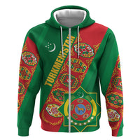 Turkmenistan Flag Day Hoodie Turkmenistan Bitaraplygyn watanydyr - Shopicos