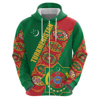 Turkmenistan Flag Day Hoodie Turkmenistan Bitaraplygyn watanydyr - Shopicos