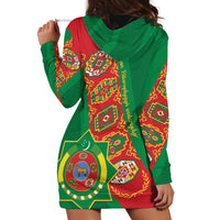Turkmenistan Flag Day Hoodie Dress Turkmenistan Bitaraplygyn watanydyr - Shopicos