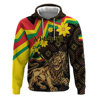 Enkutatash Ethiopia New Year Hoodie Lion of Judah Adey Abeba Flower - Shopicos