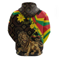 Enkutatash Ethiopia New Year Hoodie Lion of Judah Adey Abeba Flower - Shopicos