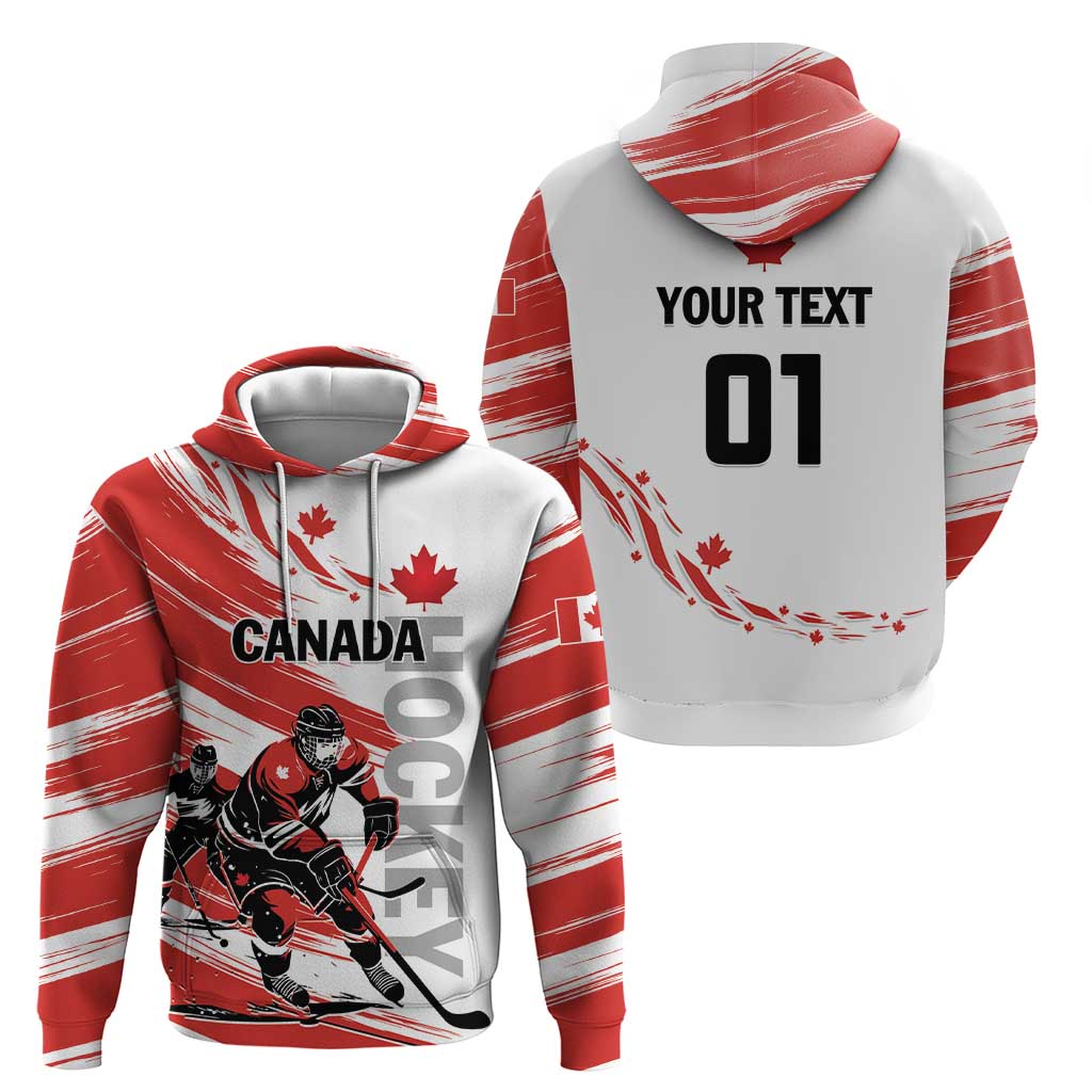 Custom Canada Hockey Hoodie Canada Owns Hockey - Shopicos