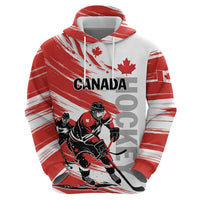 Custom Canada Hockey Hoodie Canada Owns Hockey - Shopicos