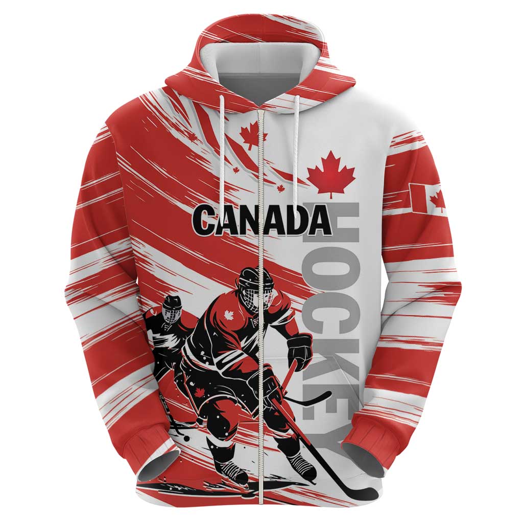Custom Canada Hockey Hoodie Canada Owns Hockey - Shopicos