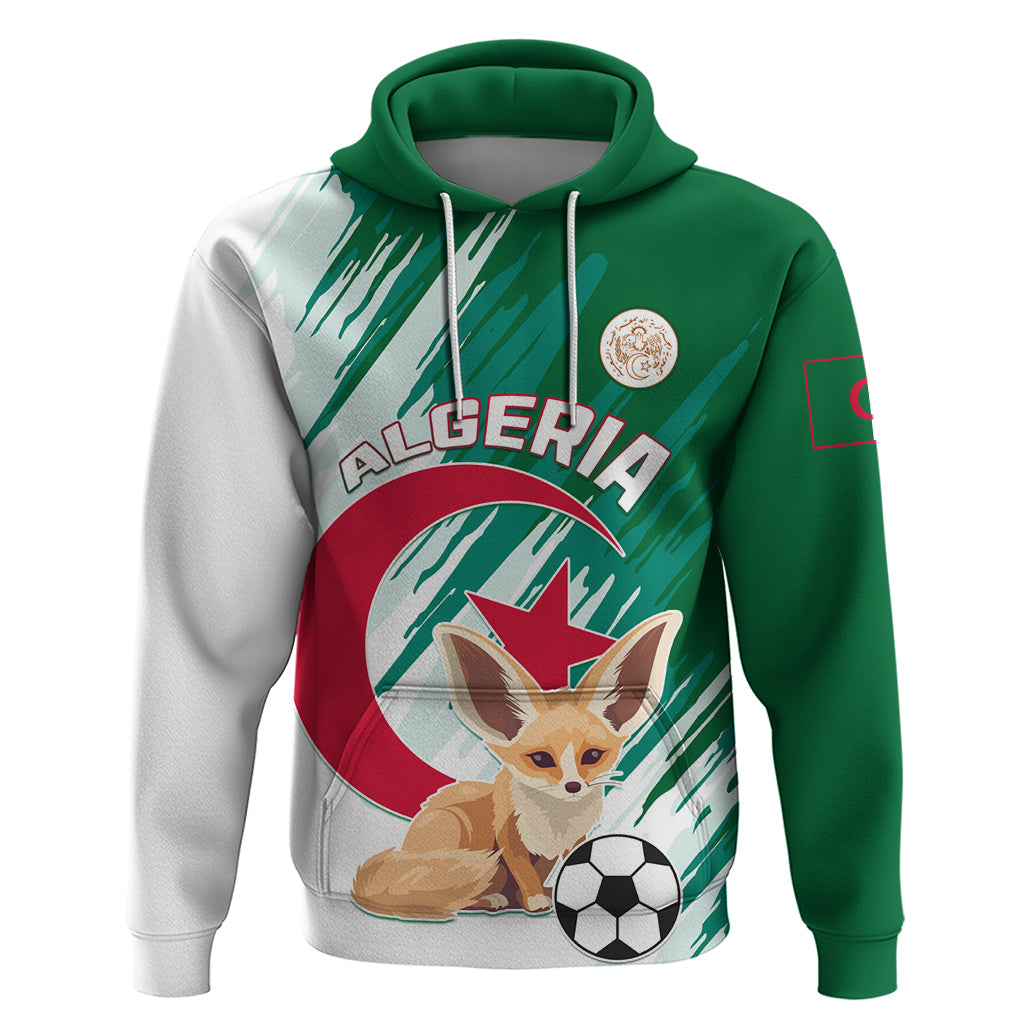 Algeria Football Hoodie Go Les Fennecs - Shopicos