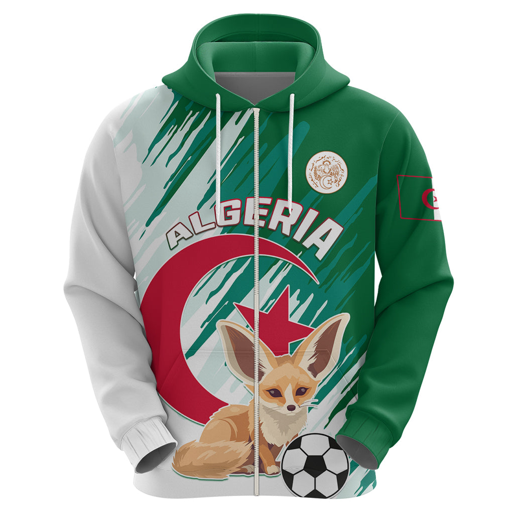 Algeria Football Hoodie Go Les Fennecs - Shopicos
