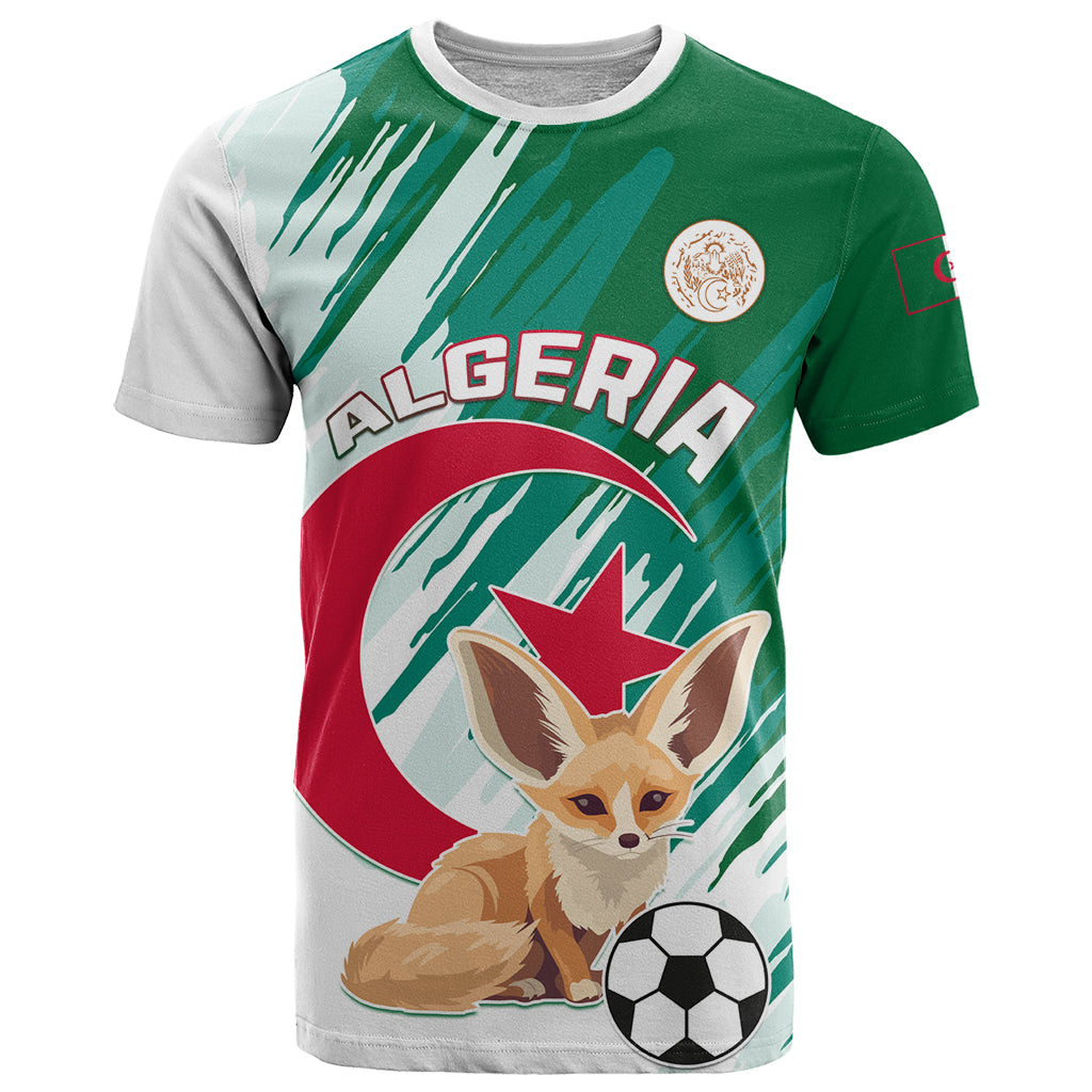 Algeria Football T Shirt Go Les Fennecs - Shopicos