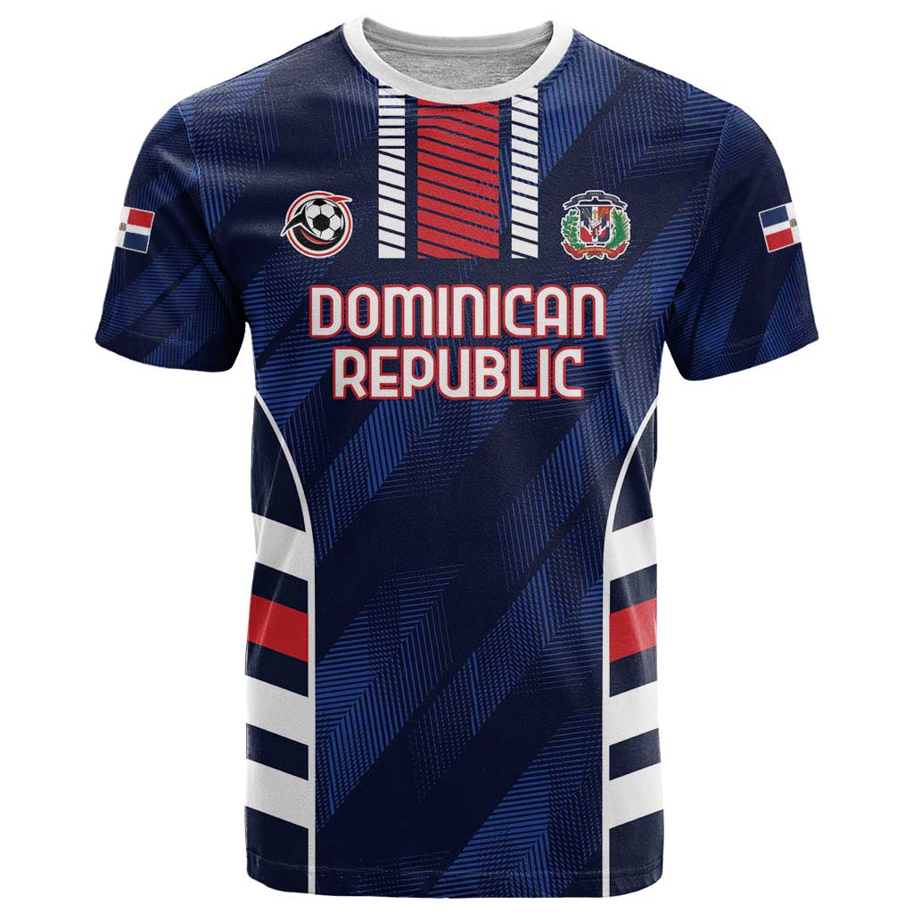 Custom Football Dominican Republic T Shirt Go Los Quisqueyanos - Shopicos