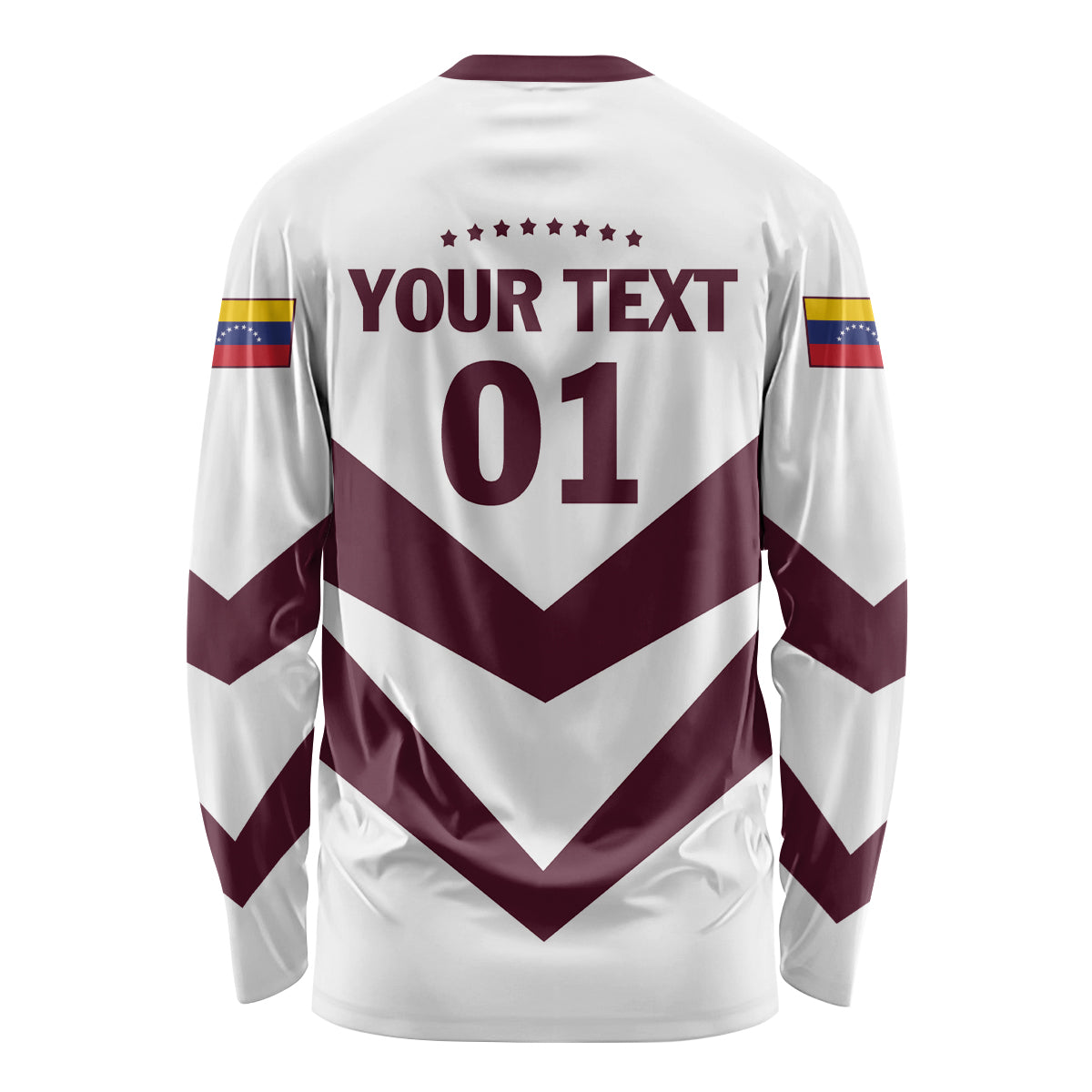 Personalized Venezuela 2024 Football Long Sleeve Shirt Mano tengo fe La Vinotinto - Shopicos