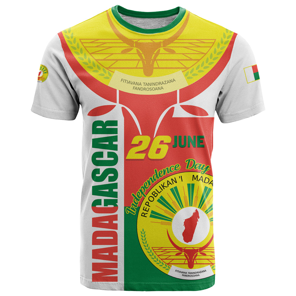 Madagascar Independence Day T Shirt Madagasikara June 26 - Shopicos