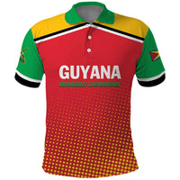 Custom Guyana Cricket Amazon Warriors Polo Shirt All The Way Champions - Shopicos