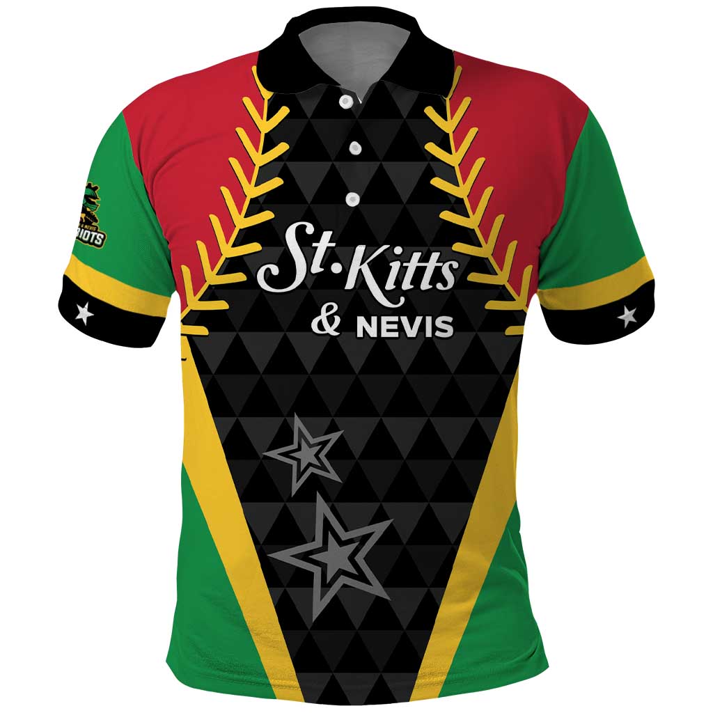 Custom Saint Kitts and Nevis Cricket Patriots Polo Shirt St Kitts Nevis in Our Blood - Shopicos