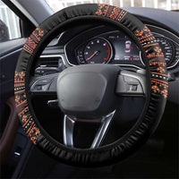 Bulgaria Traditional Pattern Red Steering Wheel Cover Balkan Culture - Shopicos