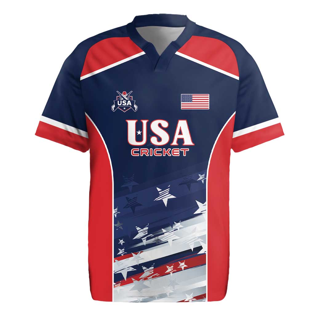 Custom USA Cricket Rugby Jersey US Team Play Bold Play Proud - Shopicos