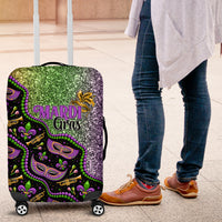 Mardi Gras Luggage Cover Colorful Style - Shopicos