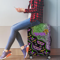 Mardi Gras Luggage Cover Colorful Style - Shopicos