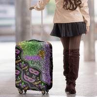 Mardi Gras Luggage Cover Colorful Style - Shopicos